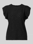 Vero Moda Regular Fit T-Shirt mit Rundhals-Ausschnitt Modell 'TASSA' i...