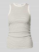 Copenhagen Muse Tanktop mit Rundhalsausschnitt in Offwhite, Größe L