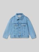 Mango Regular Fit Jeansjacke mit Umlegekragen Modell 'Alice' in Blau, ...