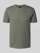 BOSS Orange Regular Fit T-Shirt aus strukturierter Baumwolle Modell 'T...