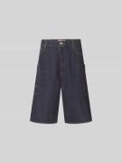 Kenzo Straight Fit Shorts in Denim-Optik in Dunkelblau, Größe 31