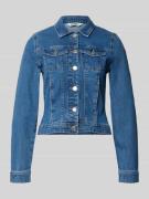 Only Regular Fit Jeansjacke aus Baumwoll-Mix Modell 'WONDER' in Jeansb...