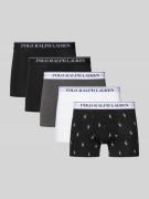 Polo Ralph Lauren Underwear Skinny Fit Trunks aus Baumwoll-Mix im 5er ...