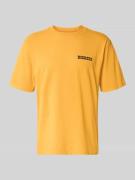 Dickies T-Shirt mit Logo Modell 'DARRTOWN' in Senf, Größe L