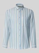 Tom Tailor Regular Fit Freizeithemd aus reiner Baumwolle in Rauchblau,...