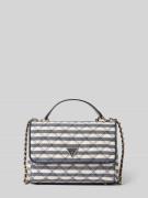 Guess Handtasche mit Label-Applikation Modell 'GIULLY II' in Dunkelbla...