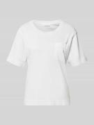 Marc O'Polo Comfort Fit T-Shirt aus reiner Baumwolle in Hellblau, Größ...