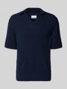 Armedangels Regular Fit Poloshirt aus Bio-Baumwoll-Mix Modell 'BOUCLE'...