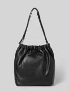 LIEBESKIND BERLIN Hobo Bag mit Logo-Prägung Modell 'CLOUD' in Black, G...