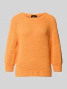 monari Pullover mit Rundhalsausschnitt in Orange, Größe 36