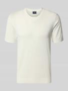 OLYMP Level Five Strickshirt mit Rundhalsausschnitt und 1/2-Arm in Off...