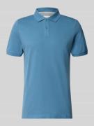 s.Oliver RED LABEL Regular Fit Poloshirt aus reiner Baumwolle in Bleu,...