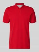 s.Oliver RED LABEL Regular Fit Poloshirt aus reiner Baumwolle in Rot, ...