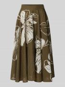 Essentiel Antwerp A-Linien Midi-Rock mit Kellerfalten am Bund Modell '...