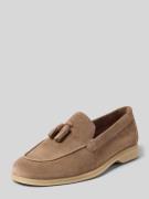 JOOP! SHOES Loafers mit glatter Sohle Modell 'Velluto' in Beige, Größe...