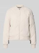 khujo Steppjacke mit Knopfleiste Modell 'ANGE2' in Ecru, Größe M