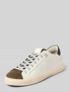 P448 Sneaker mit Lochmuster Modell 'JOHN' in Weiss, Größe 41