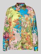 Liu Jo White Relaxed Fit Hemdbluse aus reiner Viskose in Gruen, Größe ...