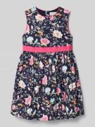 DANAMADE Regular Fit Kleid mit floralem Allover-Print in Marine, Größe...