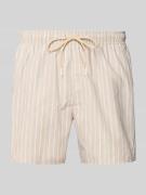 BOSS Badeshorts aus schnell trocknendem Material in Sand, Größe L