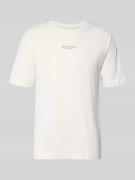 Marc O'Polo Regular Fit T-Shirt aus reiner Baumwolle in Offwhite, Größ...