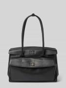 LIEBESKIND BERLIN Handtasche mit Logo-Detail Modell 'GLORIA' in Black,...