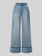 My Essential Wardrobe Wide Leg Jeans mit fixiertem Aufschlag Modell 'D...