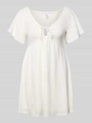 Only Tailliertes Freizeitkleid mit Ausbrenner-Effekt Modell 'SMILLA' i...