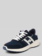 HECHTER PARIS Sneaker mit Label-Detail Modell 'Alain' in Marine, Größe...