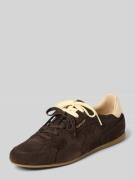 Gant Sneaker aus Leder mit Label-Detail Modell 'Sperly' in Dunkelbraun...