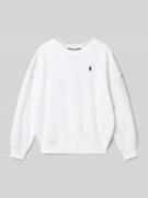 Polo Ralph Lauren Teens Regular Fit Sweatshirt aus Baumwoll-Mix in Wei...