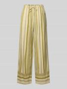 Topshop Hose aus Leinen-Viskose-Mix mit elastischem Bund Modell 'POLLY...