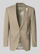 Carl Gross Slim Fit 2-Knopf-Sakko aus Schurwolle-Mix Modell 'Shelby' i...