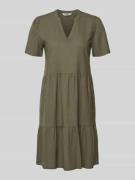 Only A-Linie Freizeitkleid aus Viskose-Leinen-Mix Modell 'TIRI-GOA' in...