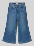Only Wide Leg Jeans aus Baumwoll-Mix Modell 'CALIFORNIA' in Blau, Größ...