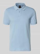 BOSS Orange Regular Fit Poloshirt aus Baumwoll-Mix Modell 'PASSENGER' ...