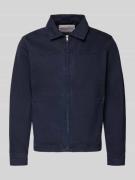 khujo Jeansjacke mit Reißverschluss Modell 'REILLY' in Marine, Größe L