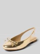 MICHAEL Michael Kors Ballerina aus Leder-Mix Modell 'Piper' in Gold, G...
