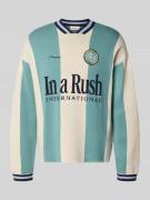 PROHIBITED Strickpullover mit Label-Stitching Modell 'Overdrive' in He...