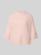 OPUS Strickshirt mit überschnittenen Schultern Modell 'Pafinna' in Hel...