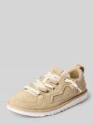 UGG Sneaker aus Leder mit Label-Details Modell 'MINIMEL' in Sand, Größ...