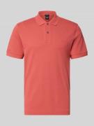 BOSS Regular Fit Poloshirt aus reiner Baumwolle Modell 'PALLAS' in Rot...