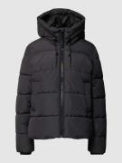 Marc O'Polo Denim Steppjacke mit Kapuze in Black, Größe XL