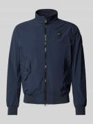 Blauer USA Jacke mit Stehkragen Modell 'ALWIN' in Marine, Größe XXXL