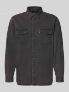 Levi's® Relaxed Fit Überhemd aus Denim Modell 'JACKSON' in Black, Größ...