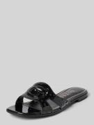 Guess Sandalette mit Logo-Muster Modell 'CIESTA' in Black, Größe 36