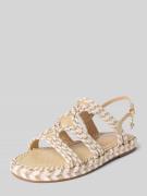 Guess Sandalette mit Label-Applikation Modell 'KALORE' in Sand, Größe ...