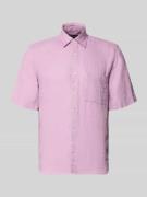 Marc O'Polo Regular Fit Freizeithemd aus reinem Leinen in Flieder, Grö...
