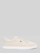 Tommy Hilfiger Low Top Sneaker aus Canvas in Offwhite, Größe 36