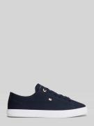 Tommy Hilfiger Low Top Sneaker aus Canvas mit Logo-Applikation in Dunk...